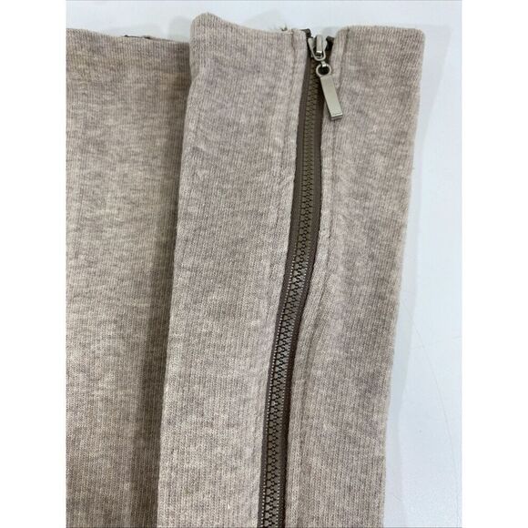 Hammacher Schlemmer Zip Up Compression Socks Size Large Nude Beige 97090 - Picture 4 of 9